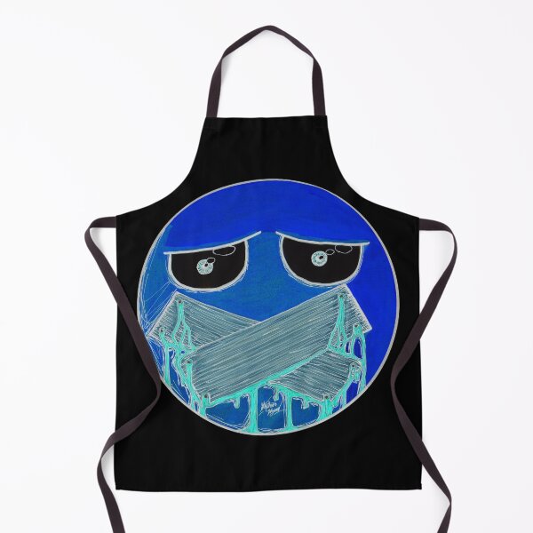 Item preview, Boarded Mouth Scar-E-Moji (Electric Inverted Edition) designed and sold by Grimmlar.