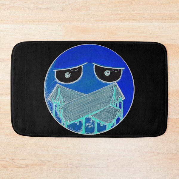 Item preview, Boarded Mouth Scar-E-Moji (Electric Inverted Edition) designed and sold by Grimmlar.