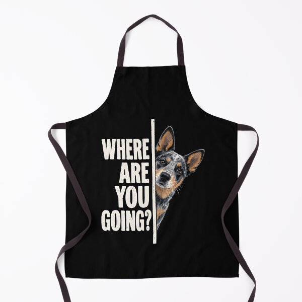 Item preview, Where are You Going Blue Heeler Dog designed and sold by a-turner-paint.
