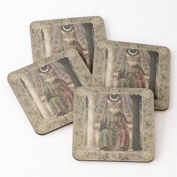 Item preview, High Priestess Cat: Keeper of Secrets designed and sold by PictorialWhimsy.