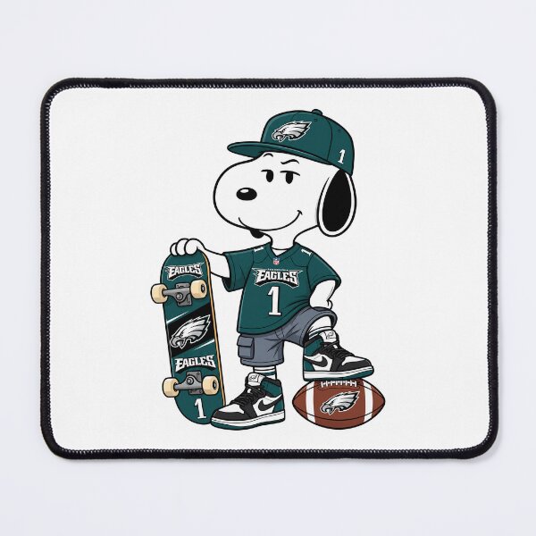 Item preview, Snoopy Philadelphia Eagles Football Retro F012 designed and sold by GLUVY-THEME.