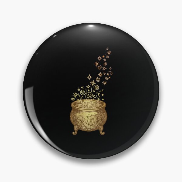Item preview, Witch Cauldron Halloween Sparks Witchcore designed and sold by Uglyandcute.