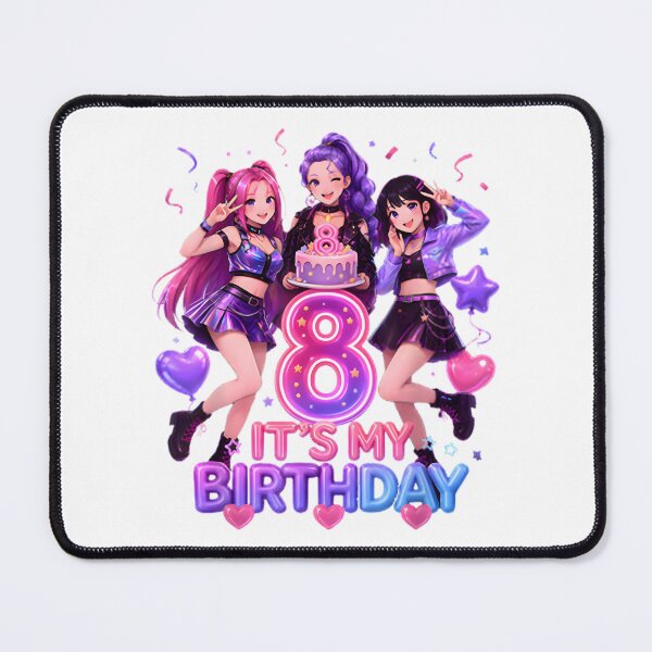 Item preview, Demon Hunter Birthday Squad Cute Kawaii Anime Style Gift For Girls Birthday Celebration Party Aesthetic Ninth Birthday Graphic | ⭐⭐⭐⭐⭐ Best Seller designed and sold by Golden-Glory.