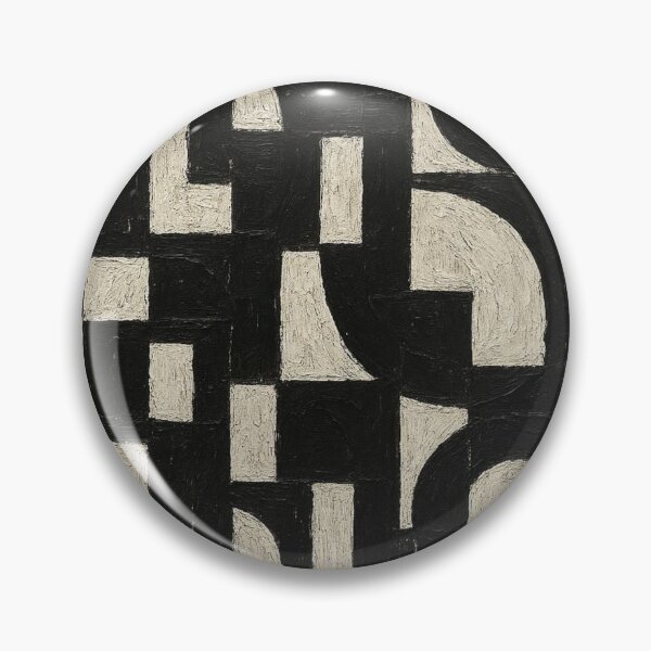 Item preview, Geometric Pulse – Black & White Abstract Harmony designed and sold by Catfcreations.