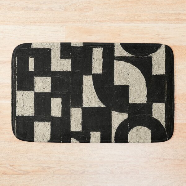 Item preview, Geometric Pulse – Black & White Abstract Harmony designed and sold by Catfcreations.