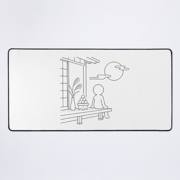 Item preview, Otsukimi Moon Viewing Festival in Japan - Japanese Culture Pictogram designed and sold by japan-picto.