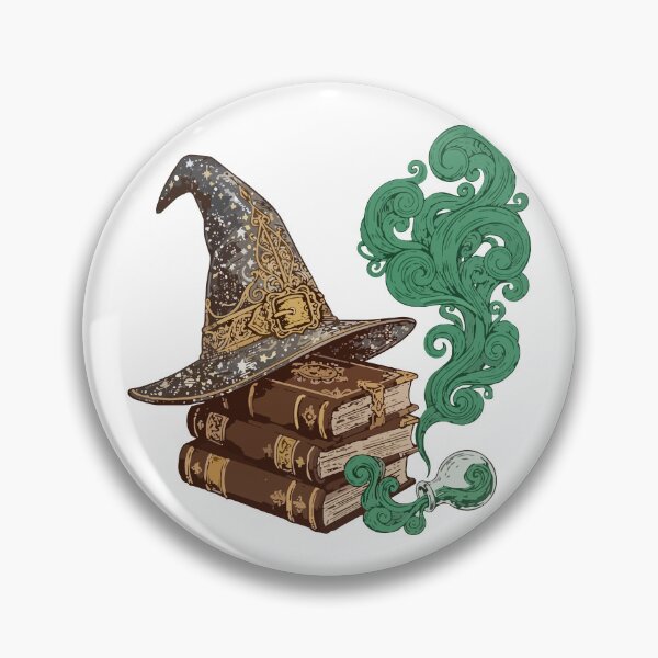 Item preview, Witch Hat Grimoire Halloween Witchcore designed and sold by Uglyandcute.