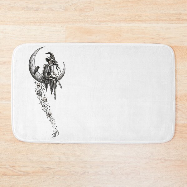 Item preview, ✨ MOONSTRUCK & MACABRE ✨   • Whimsy After Dark - SKELETON MOON designed and sold by WheelieGdArt.