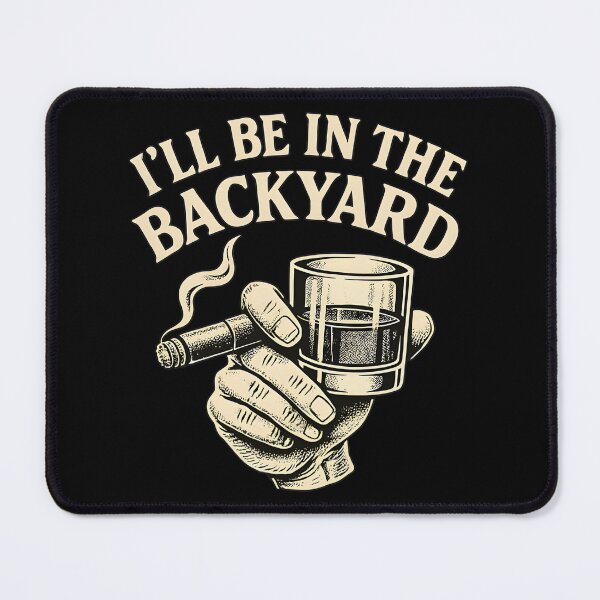 Item preview, Backyard Bliss: Cigar & Bourbon Lover'S Retreat | ⭐⭐⭐⭐⭐ designed and sold by Lyky.