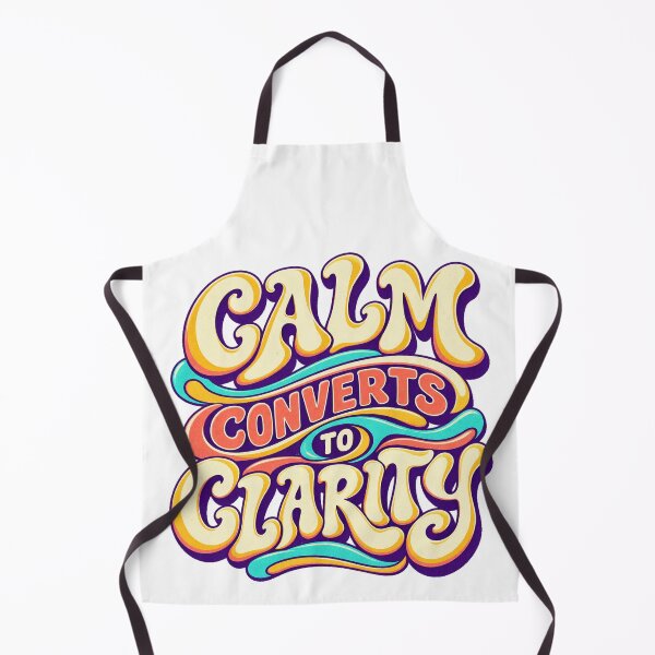 Item preview, Calm Converts to Clarity Groovy Trading Psychology designed and sold by VolatilityEdge.