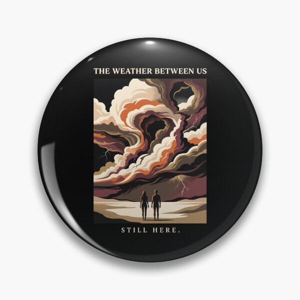 Item preview, The Weather Between Us Stormy Sky Landscape designed and sold by SplashTastic.