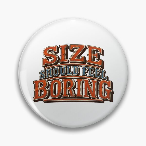 Item preview, Size Should Feel Boring Western Risk Control designed and sold by VolatilityEdge.