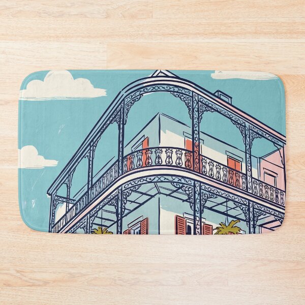 Item preview, New Orleans Vintage Retro USA Travel designed and sold by RareDeerArt.