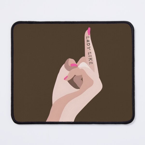 Item preview, Sassy Ladylike Middle Finger Pink Nails designed and sold by Vicky021.