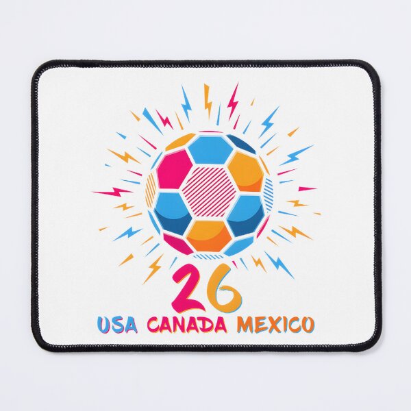 Item preview, Vibrant Soccer Ball: Usa, Canada, Mexico World Cup Celebration | Limited Edition designed and sold by EduardCh.