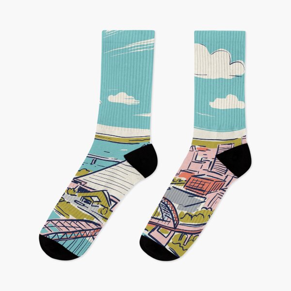 Artikelvorschau, Memphis Vintage Retro USA Reise entworfen und verkauft von RareDeerArt.