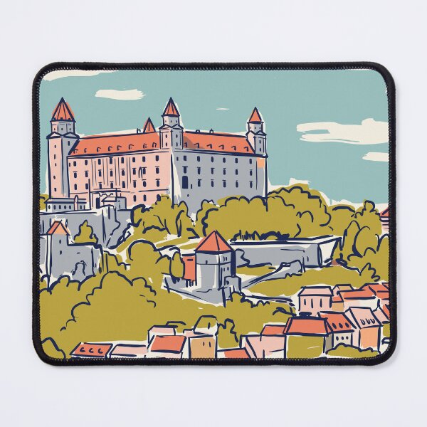 Item preview, Bratislava Vintage Retro Slovakia Travel designed and sold by RareDeerArt.