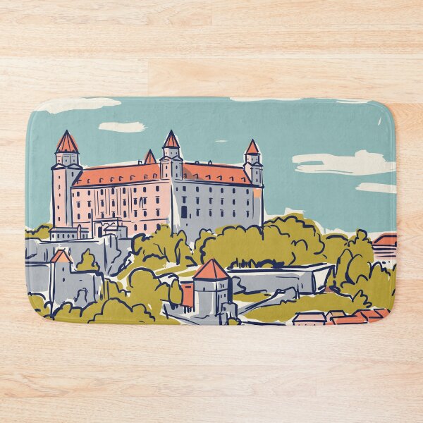 Item preview, Bratislava Vintage Retro Slovakia Travel designed and sold by RareDeerArt.