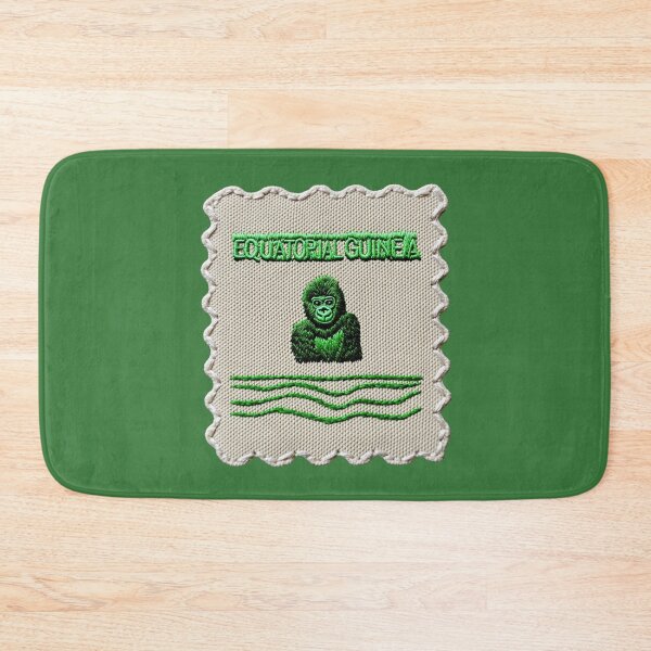 Item preview, Equatorial Guinea Travel Patch Gorilla Embroidered designed and sold by tiigerdad.