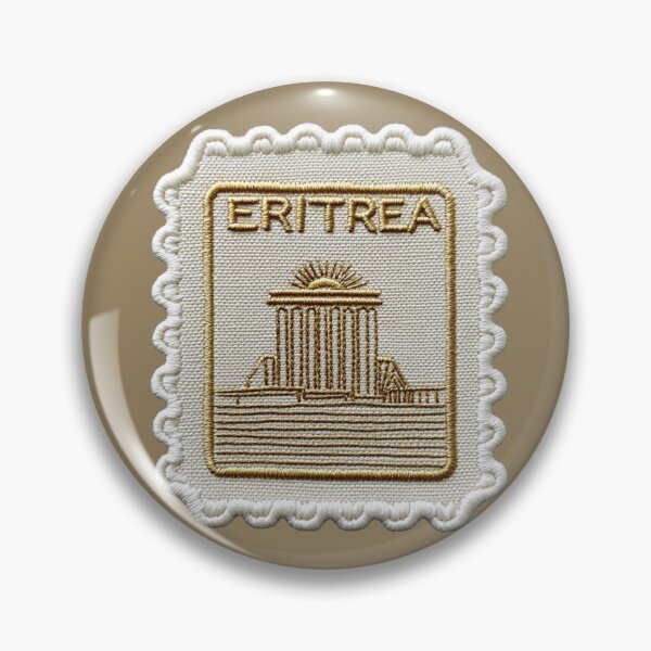 Item preview, Eritrea Travel Patch Asmara Modernism Embroidered designed and sold by tiigerdad.