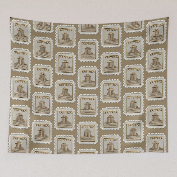 Item preview, Eritrea Travel Patch Asmara Modernism Embroidered designed and sold by tiigerdad.