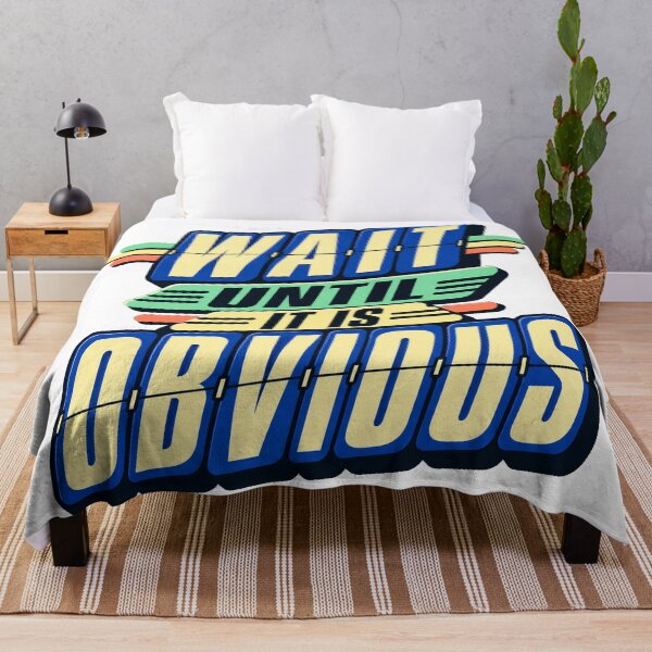 Item preview, Wait Until It Is Obvious Retro Trading Patience designed and sold by VolatilityEdge.