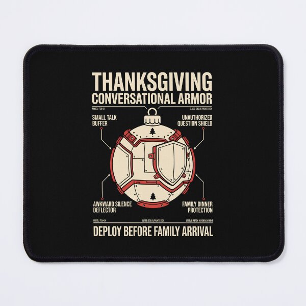 Item preview, Thanksgiving Conversational Armor Holiday Humor designed and sold by SplashTastic.