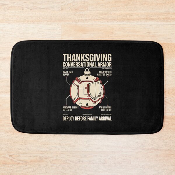 Item preview, Thanksgiving Conversational Armor Holiday Humor designed and sold by SplashTastic.