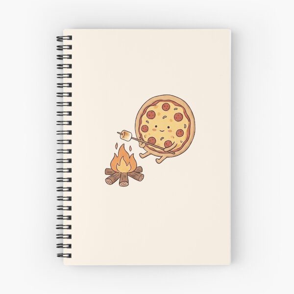 Item preview, Cute Pizza Camping Roasting Marshmallow Campfire designed and sold by Eathusiast.