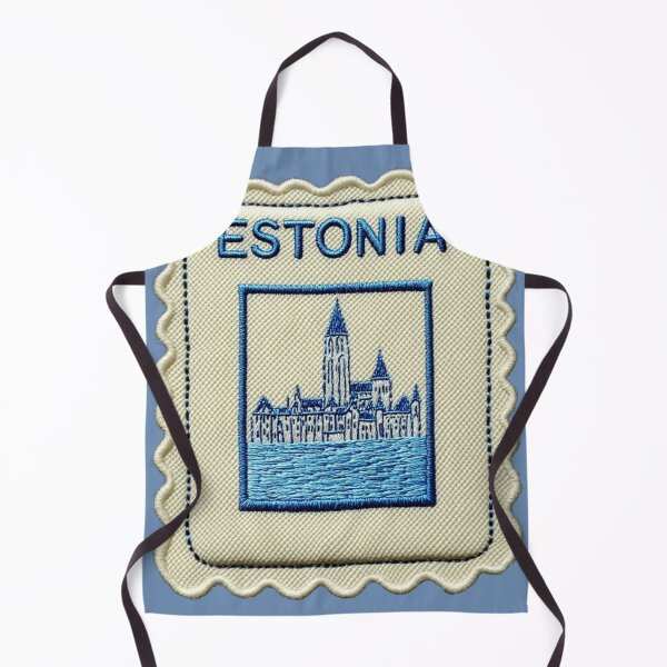 Item preview, Estonia Travel Patch Tallinn Old Town Embroidered designed and sold by tiigerdad.