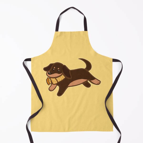 Item preview, cute dachshund dog in autumn designed and sold by artjellybellyPH.