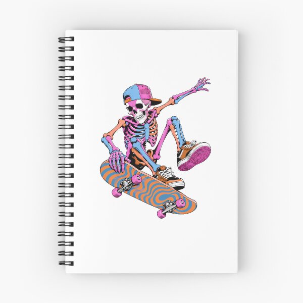 Item preview, Colorful Skeleton Skateboarder Streetwear Skull Concept designed and sold by chattsuede.