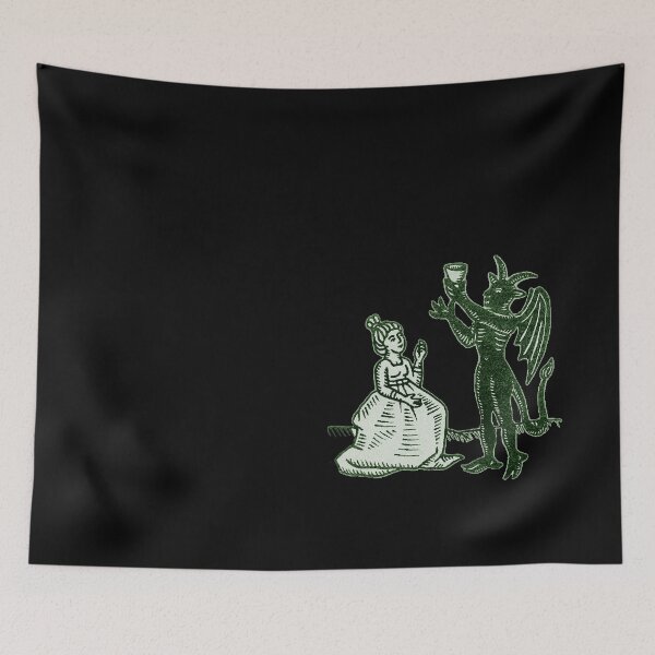 Item preview, The Demon and the Maiden (green version) designed and sold by Dungeon-Shop.