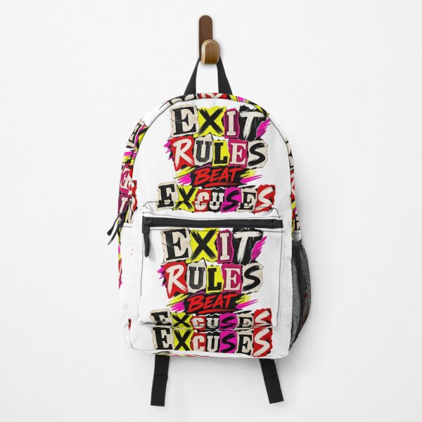 Item preview, Exit Rules Beat Excuses Punk Trading Discipline designed and sold by VolatilityEdge.
