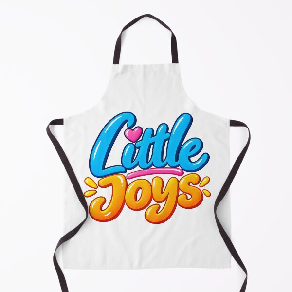 Item preview, Little Joys Cute Pop Art Typography Quote designed and sold by Nicha Studio.