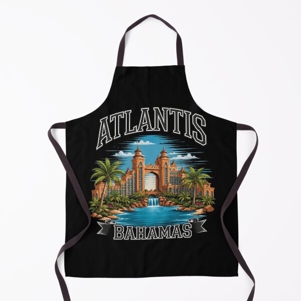 Item preview, Atlantis Bahamas Retro Resort Tropical Palms designed and sold by Emilyphilipp.