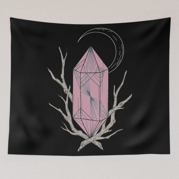 Item preview, Quartz Crystal Halloween Witchcore Mystic Design designed and sold by Uglyandcute.