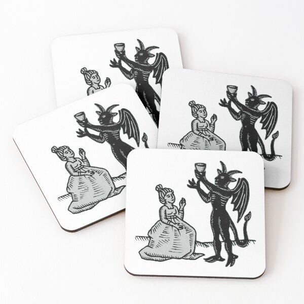 Item preview, The Demon and the Maiden (grey version) designed and sold by Dungeon-Shop.