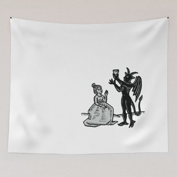 Item preview, The Demon and the Maiden (grey version) designed and sold by Dungeon-Shop.