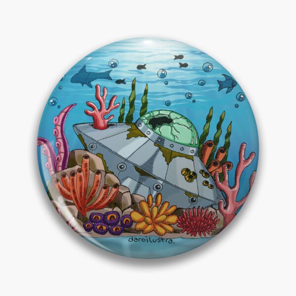 Item preview, UFO Under The Sea designed and sold by daroilustra..