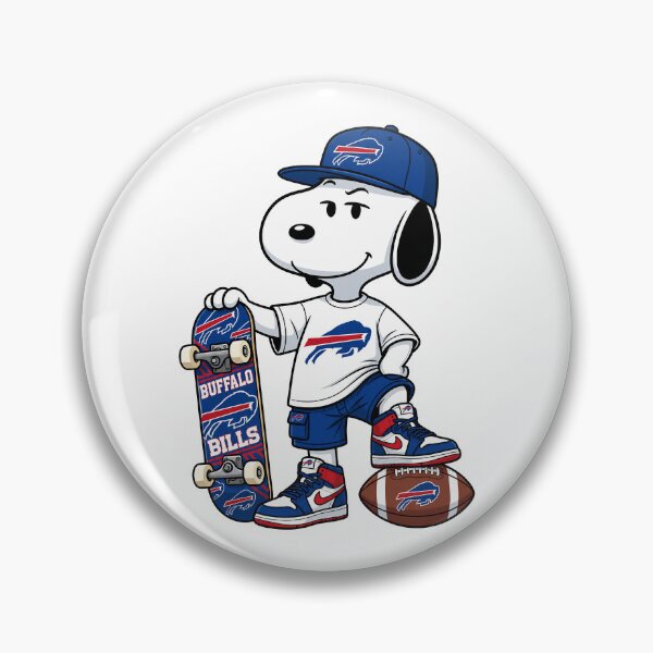 Item preview, Snoopy Buffalo Bills Football Retro F026 designed and sold by GLUVY-THEME.