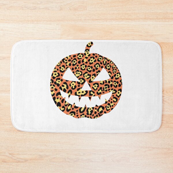 Item preview, Leopard Print Pumpkin Halloween Jack O Lantern designed and sold by The secret storage room.