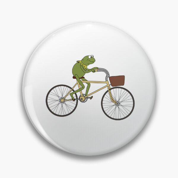 Item preview, Kermit Riding A Bike designed and sold by yonopod26.