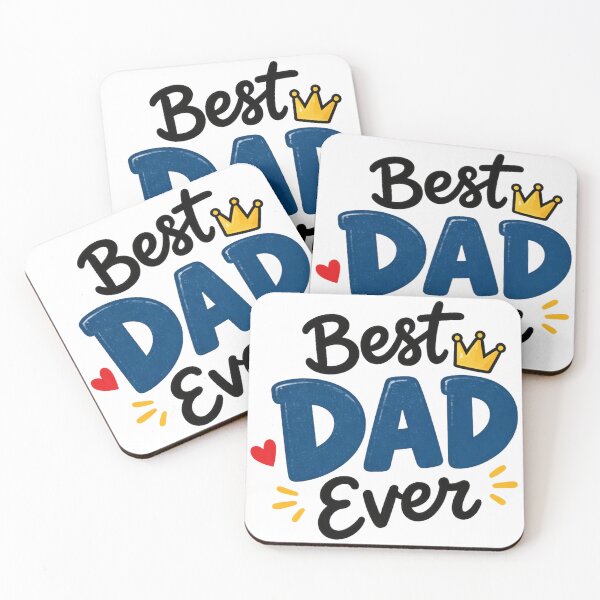 Item preview, Best Dad Ever designed and sold by erkinmaddison.