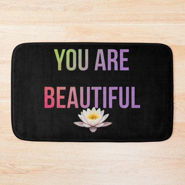 Item preview, You Are Beautiful (Water Lily) designed and sold by The She Shed.