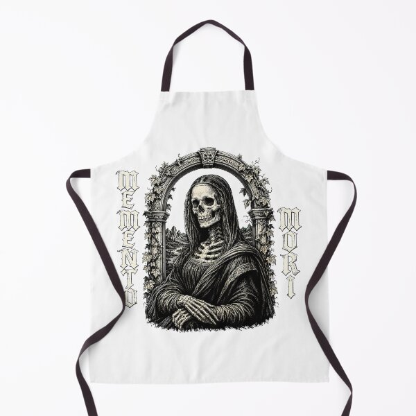 Item preview, Gothic Skeleton Mona Lisa Memento Mori Macabre designed and sold by chattsuede.