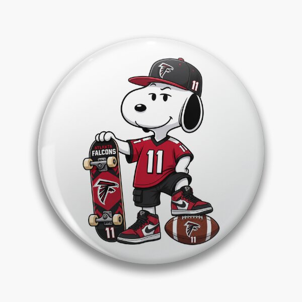 Item preview, Snoopy Atlanta Falcons Football Retro F027 designed and sold by GLUVY-THEME.