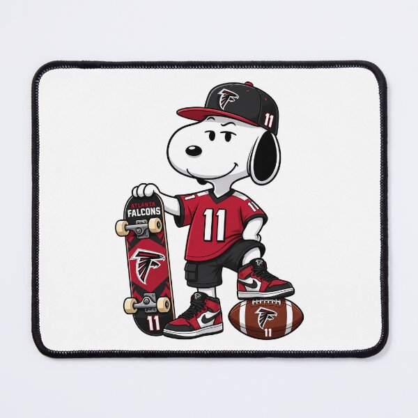 Item preview, Snoopy Atlanta Falcons Football Retro F027 designed and sold by GLUVY-THEME.