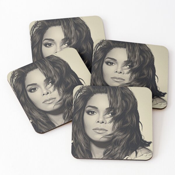 Item preview, Janet Jackson Vintage designed and sold by SiksisArt.