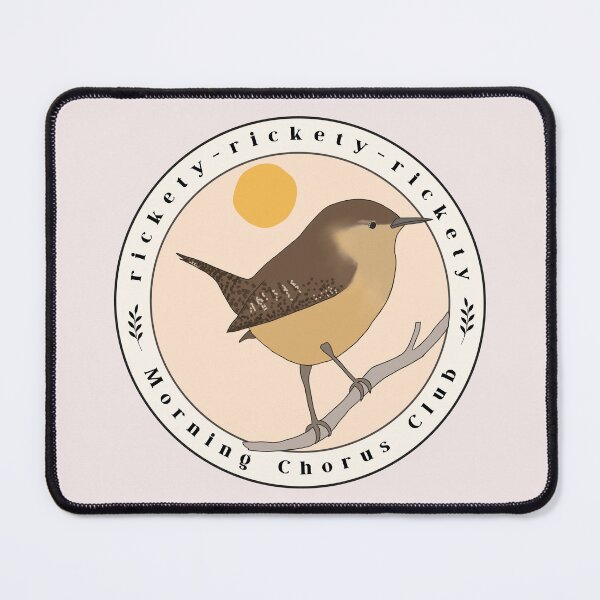 Item preview, House Wren Morning Bird Art designed and sold by FarnwirbelArt.
